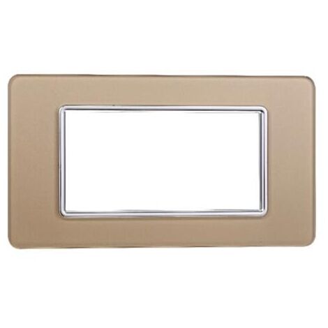 Placa Ciega Vimar - Pack 2 Unidades Blanco Plano Para Tapar Enchufes