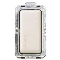 Commutateur 1P 16AX 250V ac - blanc Bticino Magic 5003