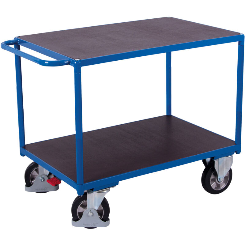 Rollcart Tischwagen 2-3 Etagen Im Buchendekor Mit Angewinkeltem Schiebegriff 300kg Tragkraft Rollcart Tischwagen 2-3 Etagen Im Buchendekor Mit Angewinkeltem Schiebegriff 300kg Tragkraft