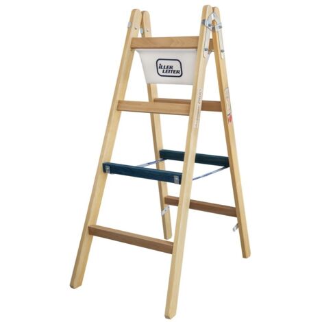Iller Breitsprossen Stehleiter Professional ERGO 2x5 Sprossen (1/2)
