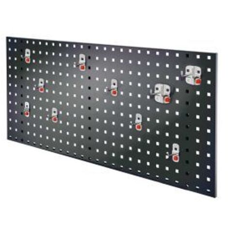 Kappes ®RasterPlan by ABAX Einsteigerset 1 1x Lochplatte 1000x450mm 1x Werkzeughaltersortiment 10-teilig Anthrazitgrau RAL 7016
