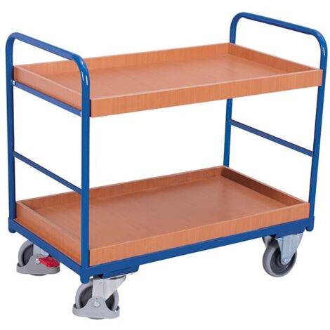 VARIOfit Etagenwagen niedrig 1.000 x 700 mm 2 Tabletts (1/3)