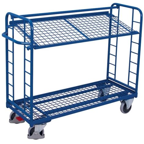 VARIOfit Etagenwagen mit 2 Drahtgitterböden 1.650 x 650 mm (1/2)