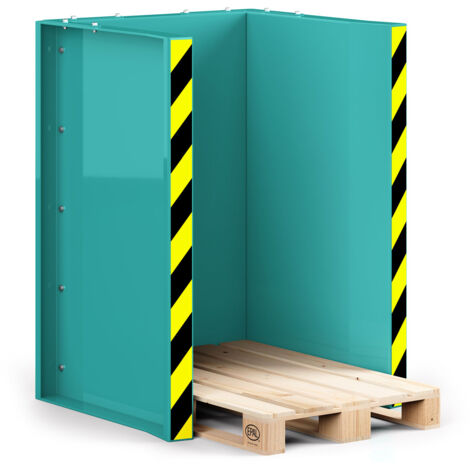 RR Industrietechnik Paletten Stapel Station RPS-10 BxTxH 1020x945x1425 mm RAL 5018 Türkisblau