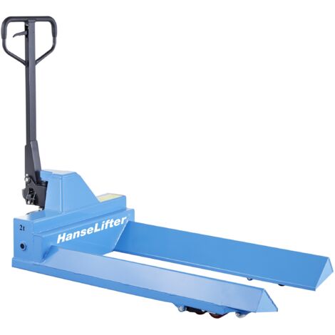 Hanselifter Rollenhubwagen RH1000 Rollendurchmesser 800-1200mm Gabellänge 1150mm Tragkraft 2000kg (1/3)