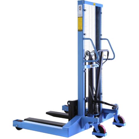 Hanselifter Breitspur-Hochhubwagen SDJ1016BS Tragkraft 1000kg Hubhöhe 1600mm (1/5)