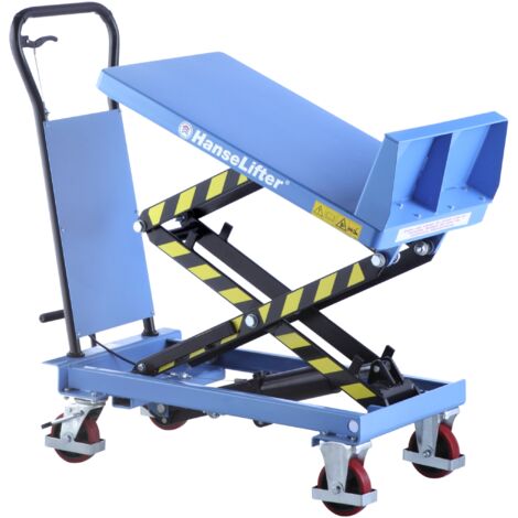 Hanselifter Neigehubtisch NHT150 mit Neigefunktion Hubhöhe 880mm Tragkraft 150kg (1/5)
