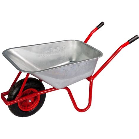 Pro-Bau-Tec Garten- und Bauschubkarre 100L Tragkraft 160kg (1/2)