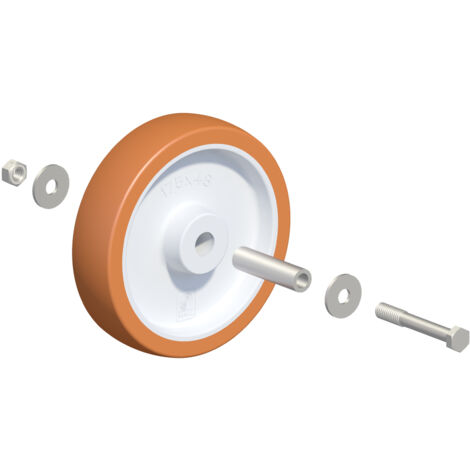 Layher Ersatzteil für Fahrgerüst PU-Rad für 1358.200