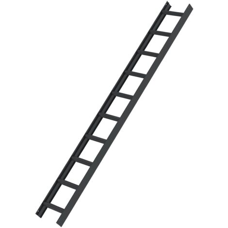 Günzburger Steigtechnik Dachleiter anthrazitgrau 10 Sprossen - 011198