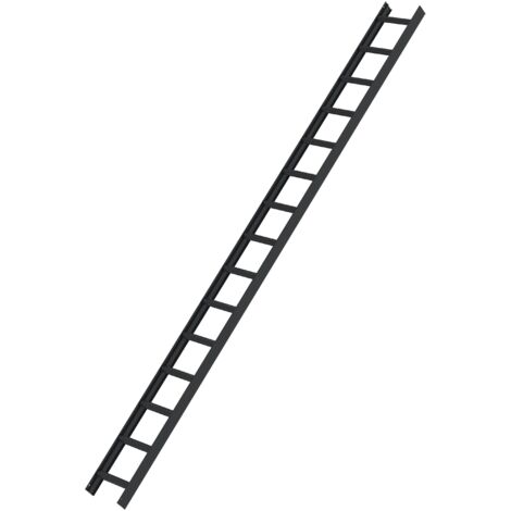 MUNK Aluminium Dachleiter 15 Sprossen anthrazitgrau