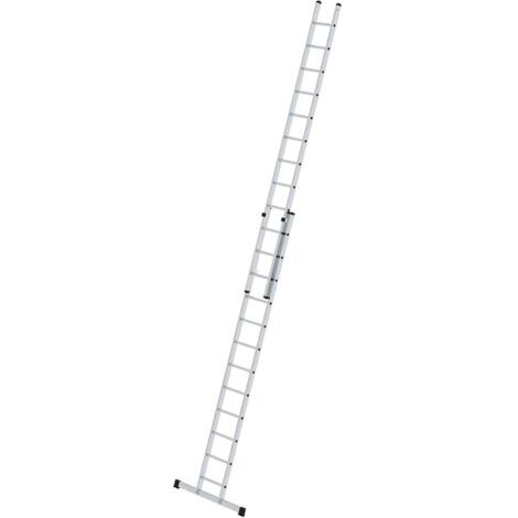 Günzburger Steigtechnik Sprossen-Schiebeleiter 2tlg. mit Standard-Traverse 2 x 12 Sprossen - 020812
