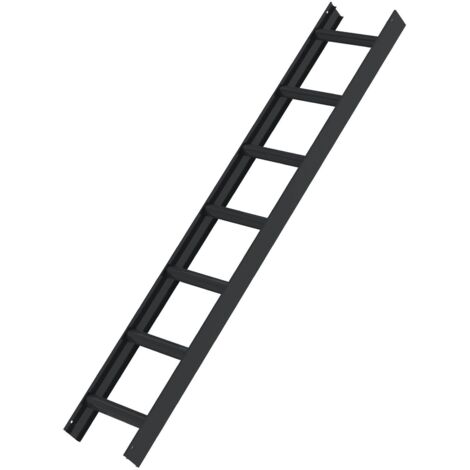 Günzburger Steigtechnik Dachleiter anthrazitgrau 7 Sprossen - 011197