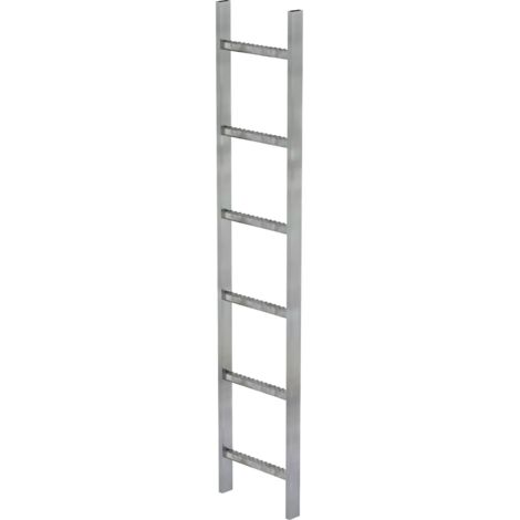 Günzburger Steigtechnik Schachtleiter Stahl feuerverzinkt 300 mm lichte Weite 6 Sprossen - 060006