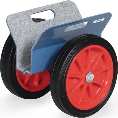 Fetra Plattenroller mit Klemmbacken, Vollgummi-Bereifung (1/2)