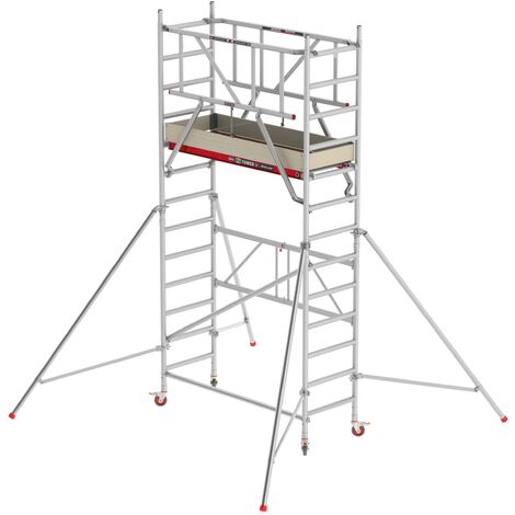 Altrex Fahrgerüst RS Tower 44-POWER Alu mit Holz-Plattform 5,80m AH 0,75x1,85m (1/3)