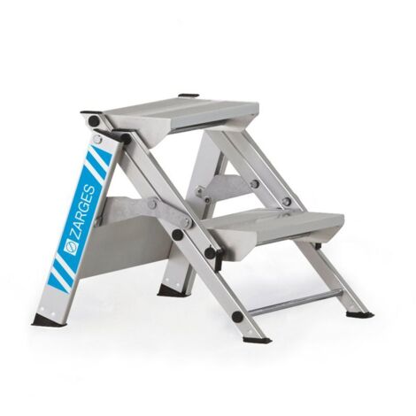 Zarges Sicherheitstreppe Plazastep P 2 Stufen (1/4)