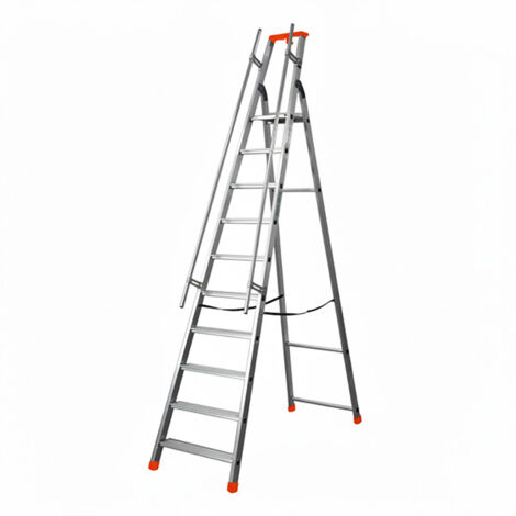 Facal Stufenstehleiter QUADRA S600 9 Stufen