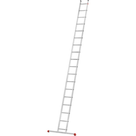 Hailo S60 ProfiStep uno, Aluminium-Anlegeleiter, 18 Sprossen