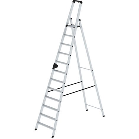 MUNK Stehleiter mit ergo-pad 12 Stufen