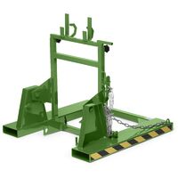 RR Industrietechnik Mülltonnenwender RAL 6011 resedagrün