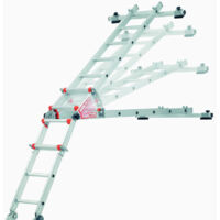 Siedra Wintergarten Glasdachleiter 988 mit Glasauflage 4x4 Sprossen