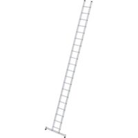 Günzburger Steigtechnik Sprossen-Anlegeleiter mit nivello-Traverse 20 Sprossen - 010320