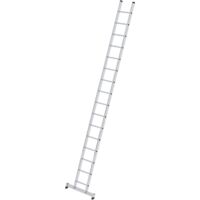Günzburger Steigtechnik Sprossen-Anlegeleiter mit nivello-Traverse 16 Sprossen - 010316