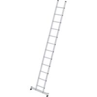Günzburger Steigtechnik Sprossen-Anlegeleiter mit nivello-Traverse 12 Sprossen - 010312