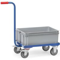 Fetra Griffrollwagen mit Kunststoffkasten 250kg Tragkraft KF4