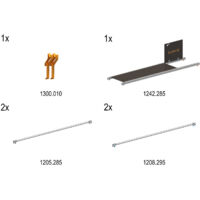 Layher Nachrüstset P2 für Gerüst Uni Standard 1401.105
