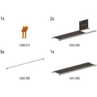 Layher Nachrüstset P2 für Gerüst Uni Standard 1401.110