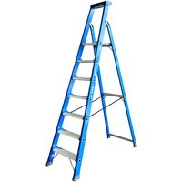 ASC Premium- Stufenstehleiter BT-7 einseitig 7 Stufen mit 3,76m Arbeitshöhe