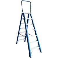 ASC Premium- Stufenstehleiter DT-7 2x7 Stufen mit 3,77m Arbeitshöhe
