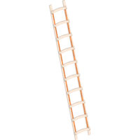 Layher 1046 Holzdachdeckerleiter 10 Sprossen