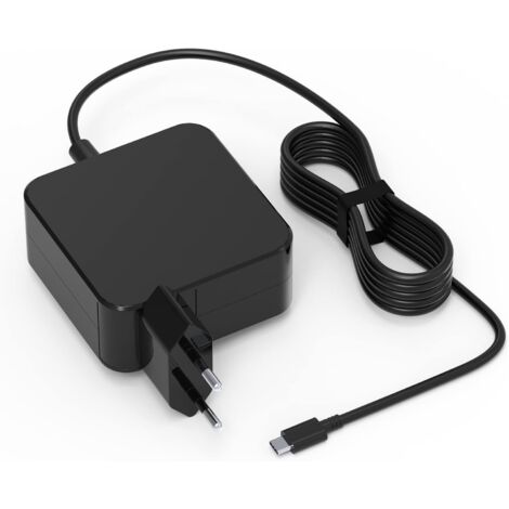 65-W-USB-C-Ladegerät, Typ-C-Netzteil, für MacBook Pro/Air, Lenovo Thinkpad, HP Chromebook, ASUS, Acer, Huawei Matebook, Xiaomi Air, Samsung Chromebook Plus, Tablets-Netzkabel, Dolaso (1/5)