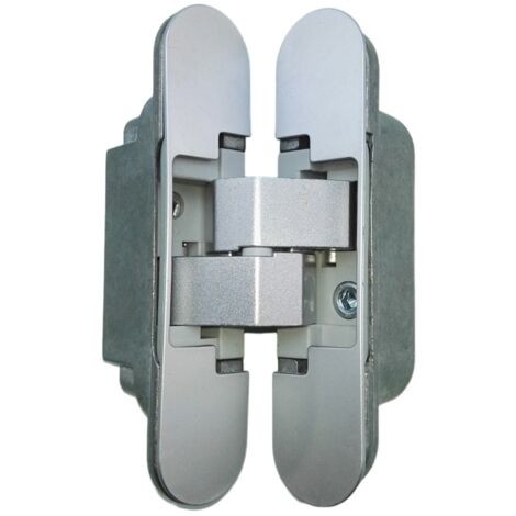 Unsichtbares Scharnier für schwere Türen – 2er-Set (Last 40 kg, Öffnung 180°) (1/4)