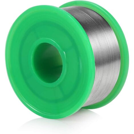 0,8 mm bleifreier Lötdraht Sn 99,3-Cu 0,7 Zinnlot mit Kolophoniumkern für elektrisches Löten (50 g) (1/5)
