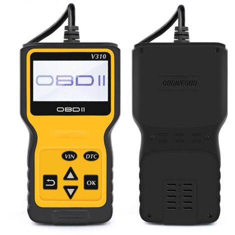 OBD2-Scanner, universeller Motorfehlercodeleser, CAN-Diagnosetool für alle Fahrzeuge mit OBD-II-Protokoll seit 1996, Gelb (1/4)