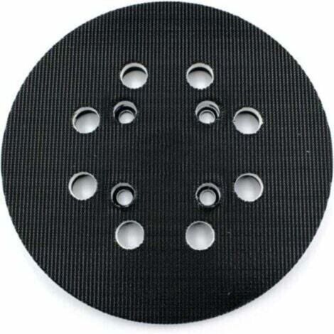 Schleifteller für Bosch (Ø 125 mm, mittlere Härte) mit Zubehörsystem für Exzenterschleifer PEX 300/400 AE / 4000 AE / Advanced Orbit 18 (1/4)