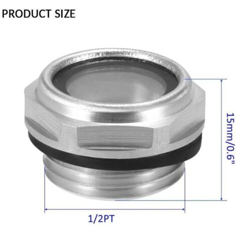 ELESA Ölschauglas Mit Reflektor – 25 Mm Schauöffnung, G 1″ Gewinde – Aus Polyamid, Bis 100 °C, NBR-Dichtung ELESA Ölschauglas Mit Reflektor – 25 Mm Schauöffnung, G 1″ Gewinde – Aus Polyamid, Bis 100 °C, NBR-Dichtung