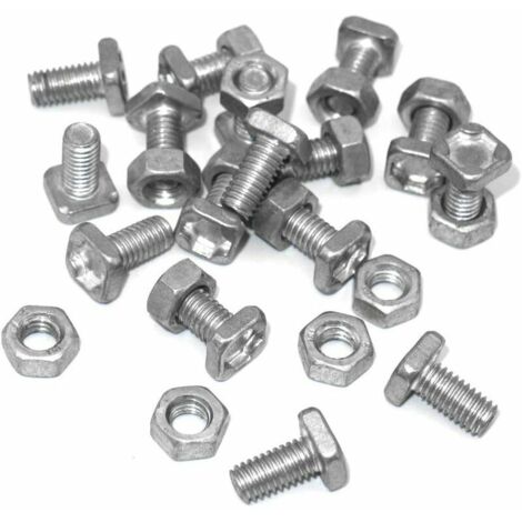 110-teiliges Gewächshaus-Reparatur-Set - W-Drahtklammern, Z-Clips & Aluminiumschrauben