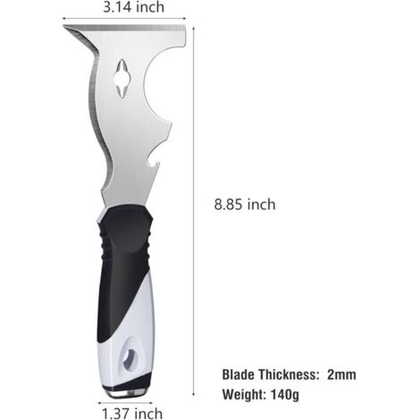 Carbid Lackschaber Wolfram - Professioneller Farbschaber Für Auto & Holz