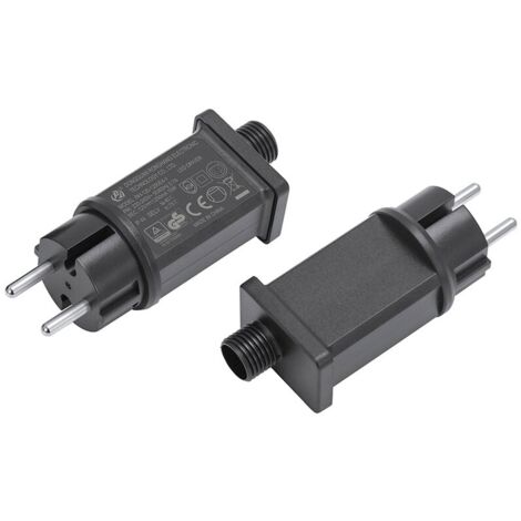 12V LED-Netzteil, LED-Transformator IP44 Niederspannungs-LED-Adaptertreiber für Weihnachtslicht, Lichterkette (1 Stück) (1/4)