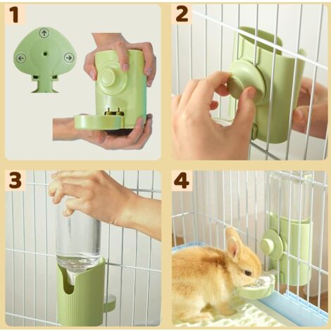 Produktbild von Sheens 20er Pack Automatische Kaninchen-Nippeltränke – Edelstahl, Auslaufsicher, Mit Federmechanismus, Für Kaninchen, Nagetiere, Vögel & Geflügel