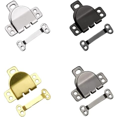 10x Hosenhaken Und Ösen Set - Metall Verschlüsse Zum Aufnähen Für Kleidung