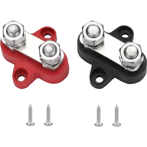 Stromverteilerblock Mit Zwei Sammelschienen, Stromverteilerblock, Doppelsammelschienen