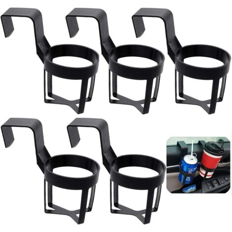 DOLASO Verstellbarer, zusammenklappbarer Getränkehalter, verstellbare Automobil-Getränkehalter, Auto-Träger, Auto-Getränkehalter, Dosenhalter, Autositz, seitlicher Getränkehalter für Limonade, Wasser, (1/5)