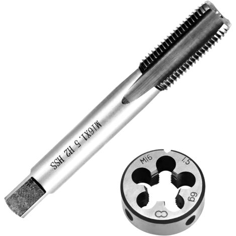 QUARKZMAN Metrische Tap M16 x 2 H2 250 mm Extra Lange Rechte Riem Tap