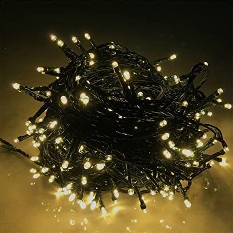 LED Lichterkette 80m 800LEDs Lichtervorhang mit 8 Leuchtmodi Lichterketten Außen Innen IP44 Wasserdicht Weihnachtsbeleuchtung für Weihnachtsdeko Hochzeit Party, Warmweiß NAIZY (1/5)